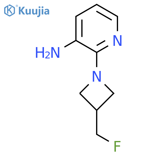 2-(3-(Fluoromethyl)azetidin-1-yl)pyridin-3-amine structure