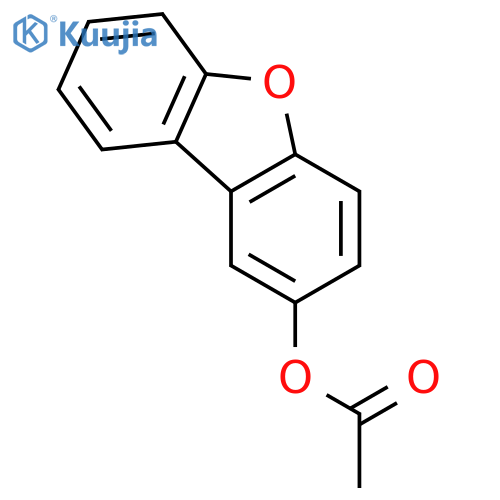 dibenzo[b,d]furan-2-yl acetate structure