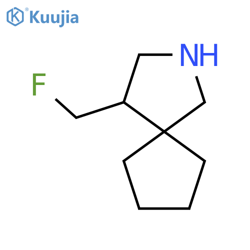 4-(Fluoromethyl)-2-azaspiro[4.4]nonane structure