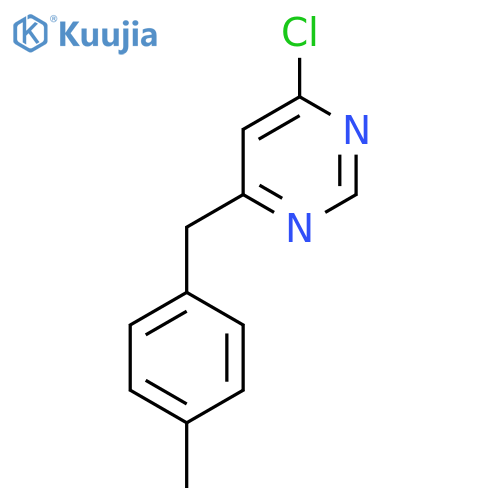 4-Chloro-6-(4-methylbenzyl)pyrimidine structure