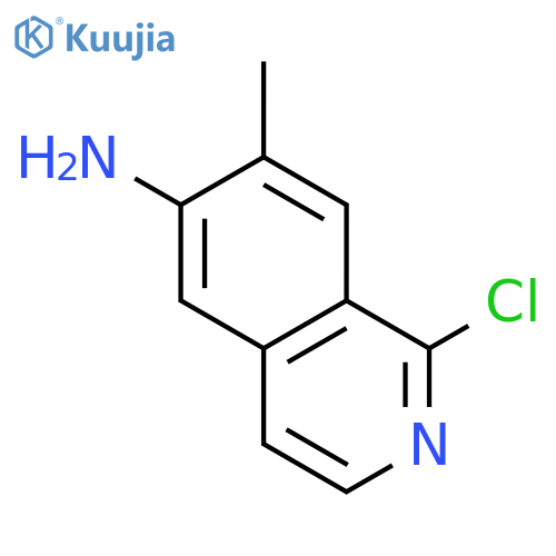 6-Isoquinolinamine, 1-chloro-7-methyl- structure