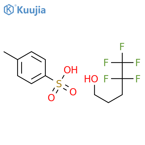 4,4,5,5,5-pentafluoropentyl 4-methylbenzene-1-sulfonate structure