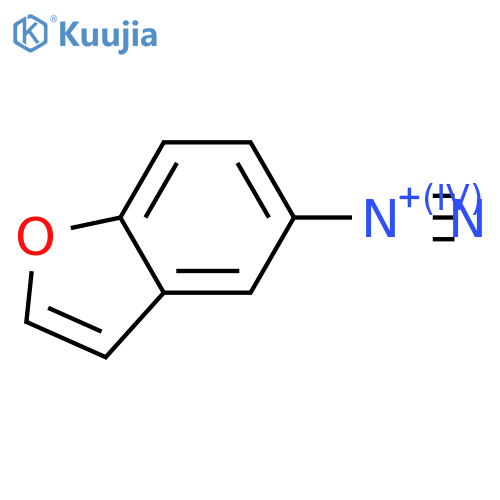 5-Benzofurandiazonium structure