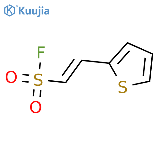 (E)-2-(thiophen-2-yl)ethene-1-sulfonyl fluoride structure