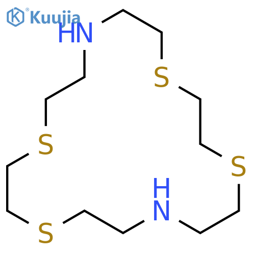 1,4,10,13-Tetrathia-7,16-diazacyclooctadecane structure