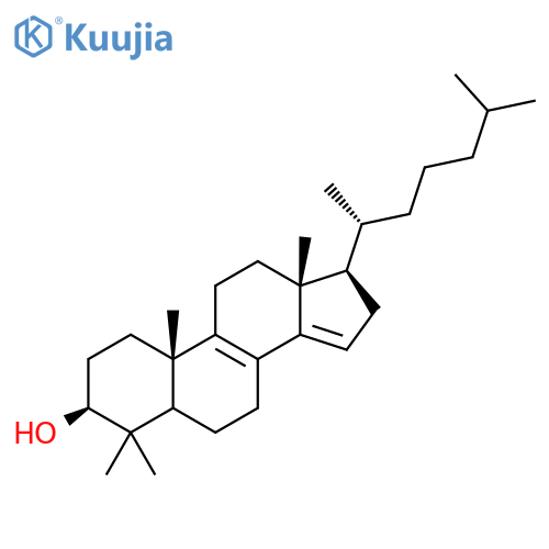 (3β)\u200b-4,\u200b4-\u200bDimethylcholesta-\u200b8,\u200b14-\u200bdien-\u200b3-\u200bol structure