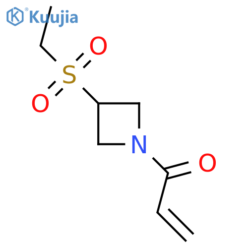 1-3-(ethanesulfonyl)azetidin-1-ylprop-2-en-1-one structure