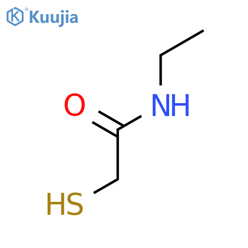 Acetamide, N-ethyl-2-mercapto- structure