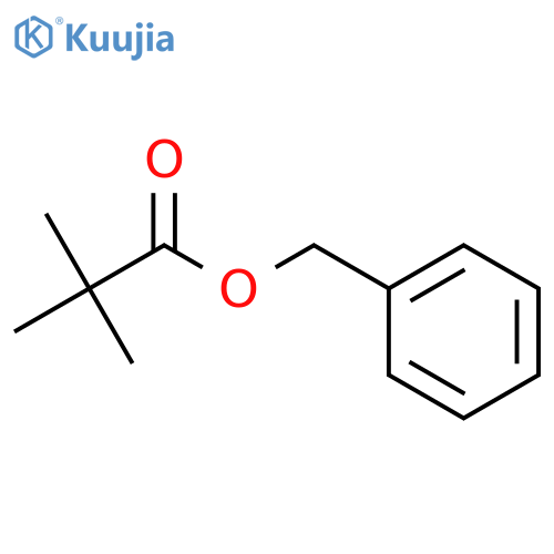Propanoic acid,2,2-dimethyl-, phenylmethyl ester structure