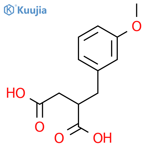 2-(3-Methoxybenzyl)succinic acid structure