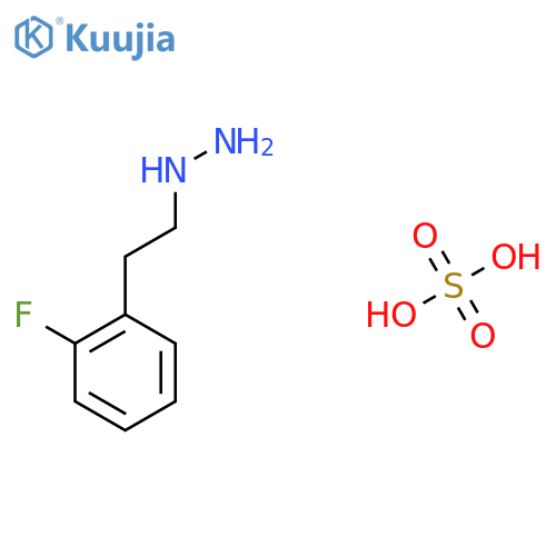 2-(2-Fluorophenyl)ethyl-hydrazine Sulfate structure