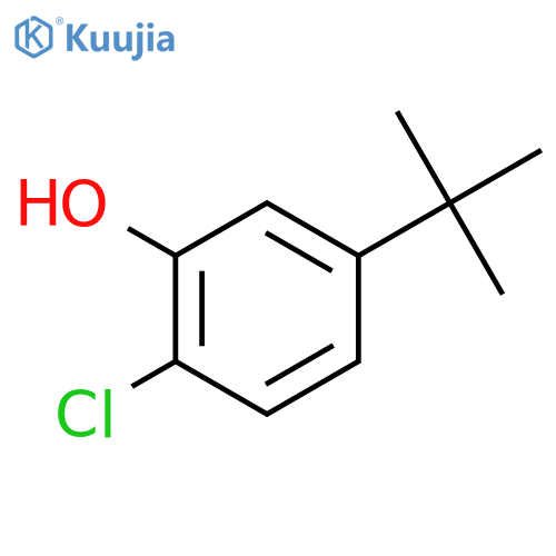 5-tert-Butyl-2-chloro-phenol structure