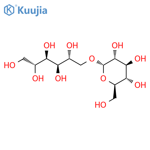 1-O-α-D-Glucopyranosyl-D-mannitol structure