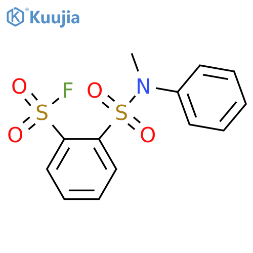 2-[(Methylphenylamino)sulfonyl]benzenesulfonyl fluoride structure