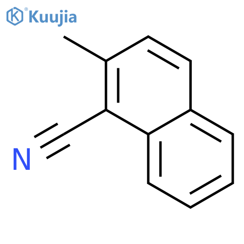 2-methylnaphthalene-1-carbonitrile structure