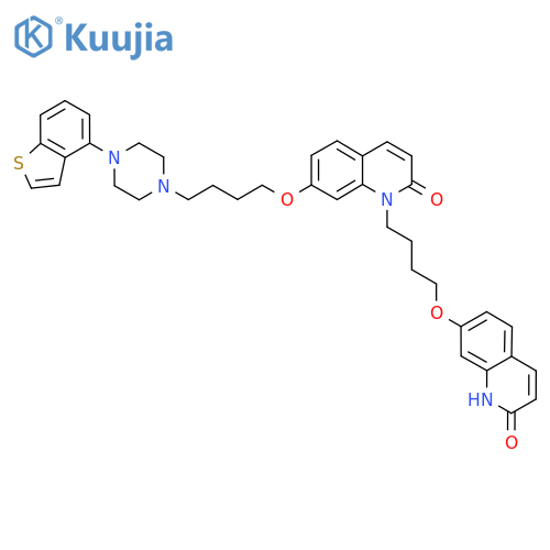 N-4-((2-Oxo-1,2-dihydroquinolin-7-yl)oxy)butyl Brexpiprazole structure