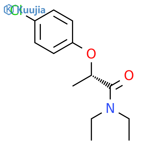 Propanamide, 2-(4-chlorophenoxy)-N,N-diethyl-, (2S)- structure