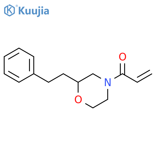 1-[2-(2-Phenylethyl)-4-morpholinyl]-2-propen-1-one structure