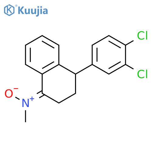 N-4-(3,4-Dichlorophenyl)-3,4-dihydro-1(2H)-naphthalenylidenemethanamine N-Oxide structure