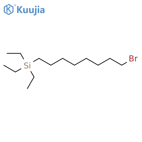 Silane, (8-bromooctyl)triethyl- structure