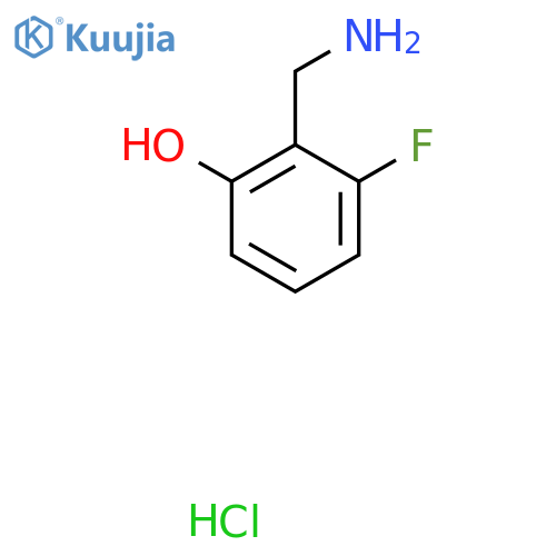 2-Fluoro-6-hydroxybenzylamine Hydrochloride structure