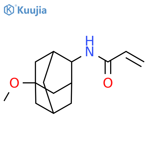 N-(5-Methoxytricyclo[3.3.1.13,7]dec-2-yl)-2-propenamide structure