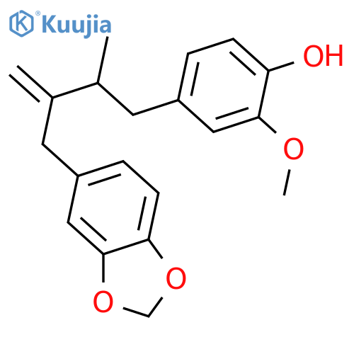 8,8'-Lign-8-ene-3,3',4,4'-tetrol; (R)-form, 3,4-Methylene, 3'-Me ether structure