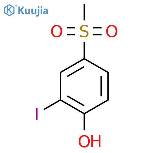 2-Iodo-4-(methylsulfonyl)phenol structure