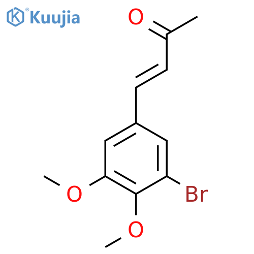 4-(3-bromo-4,5-dimethoxyphenyl)but-3-en-2-one structure
