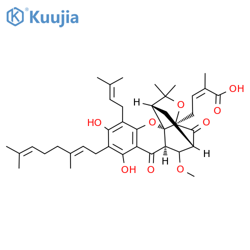 10-Methoxygambogenic acid structure