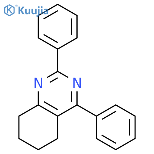Quinazoline, 5,6,7,8-tetrahydro-2,4-diphenyl- structure