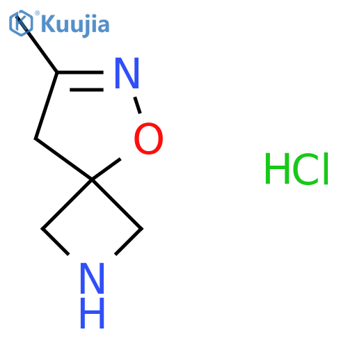 7-methyl-5-oxa-2,6-diazaspiro[3.4]oct-7-ene;hydrochloride structure