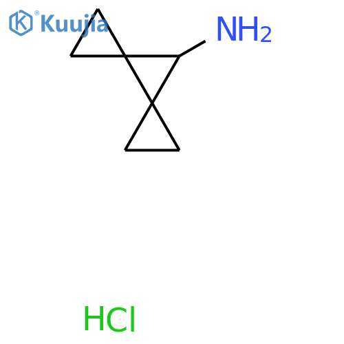 dispiro[2.0.2?.13]heptan-7-amine;hydrochloride structure