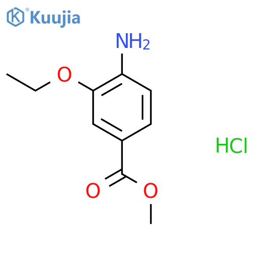 Methyl 4-amino-3-ethoxybenzoate hydrochloride structure