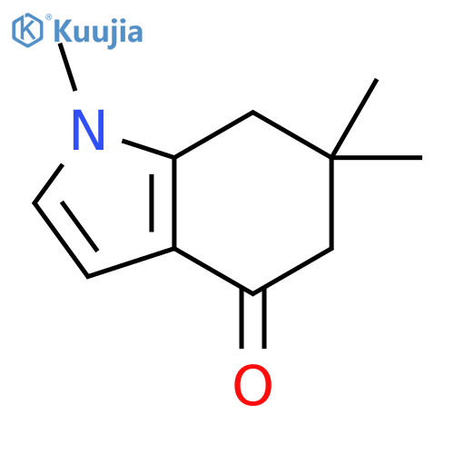 1,6,6-trimethyl-5,7-dihydroindol-4-one structure