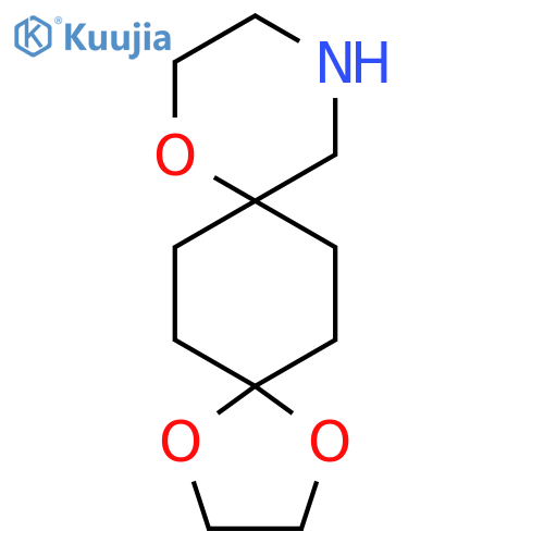 1,4,9-trioxa-12-azadispiro4.2.5^{8}.2^{5}pentadecane structure