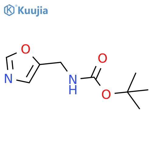 tert-Butyl (oxazol-5-ylmethyl)carbamate structure