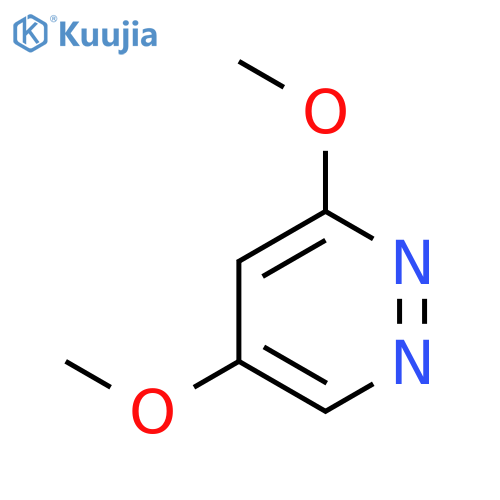 3,5-Dimethoxypyridazine structure