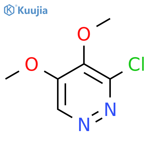 3-Chloro-4,5-dimethoxypyridazine structure