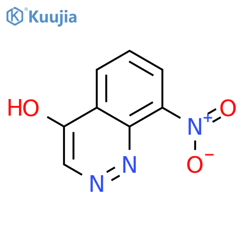 4-Cinnolinol, 8-nitro- structure