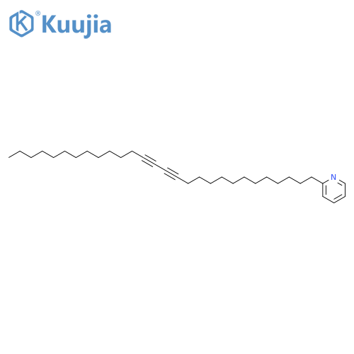 Pyridine, 2-(13,15-octacosadiynyl)- structure