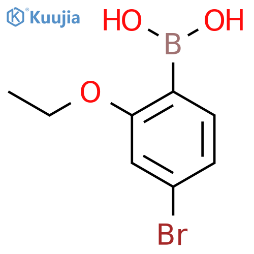 4-Bromo-2-ethoxyphenylboronic acid structure