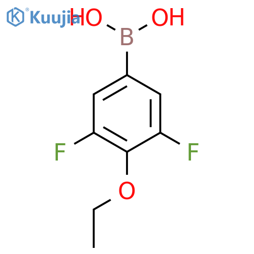 4-Ethoxy-3,5-difluorophenylboronic acid structure