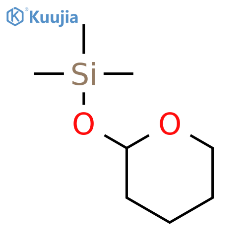 Silane, trimethyl[(tetrahydro-2H-pyran-2-yl)oxy]- structure