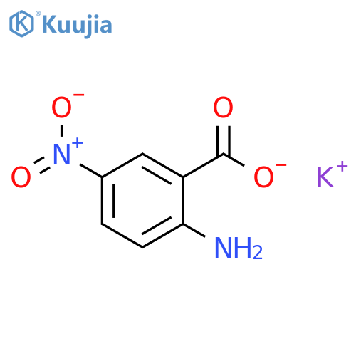 2-Amino-5-nitrobenzoic acid potassium salt structure