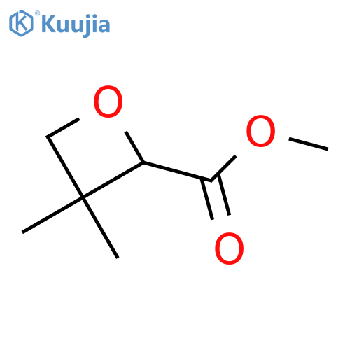 methyl 3,3-dimethyloxetane-2-carboxylate structure