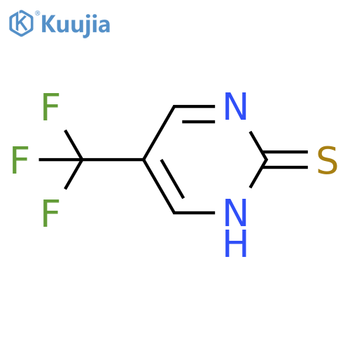 2(1H)-Pyrimidinethione,5-(trifluoromethyl)- structure