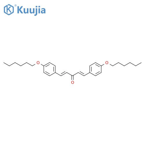 1,4-Pentadien-3-one,1,5-bis[4-(hexyloxy)phenyl]- structure