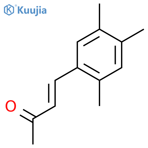 4-(2,4,5-trimethylphenyl)but-3-en-2-one structure