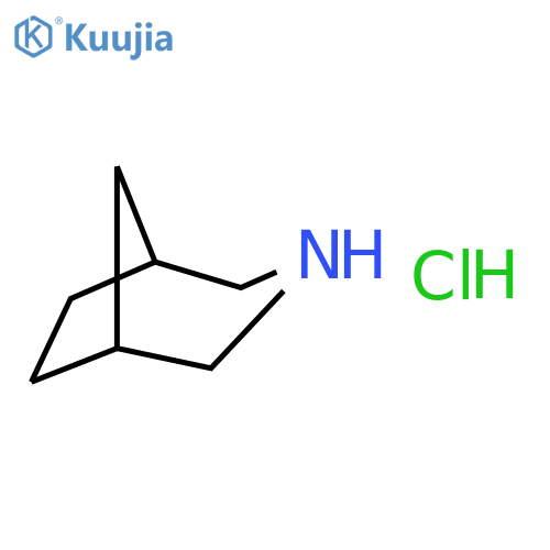 3-azabicyclo[3.2.1]octane hydrochloride structure